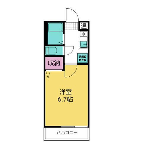 シオンハイツⅡの間取り