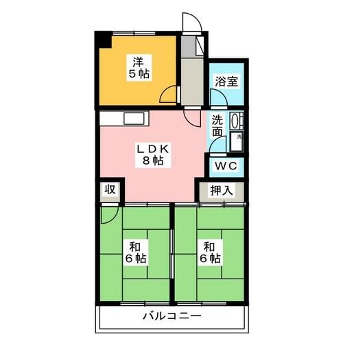 グランメゾン金城の間取り