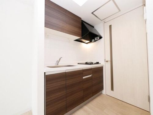 北海道札幌市西区西町北13丁目(マンション)の賃貸物件のキッチン
