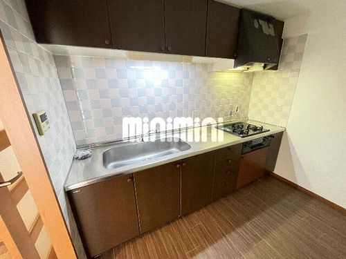 AG HOUSE A棟のキッチン