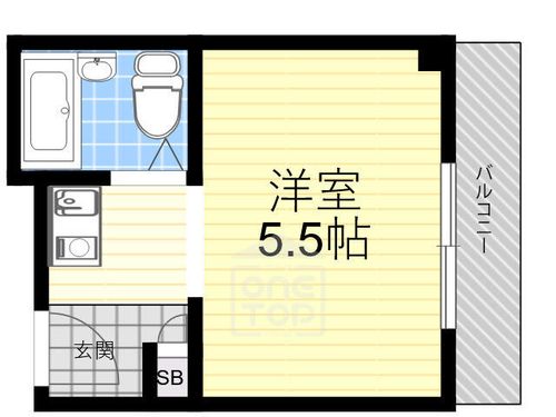 ハイツ茨木の間取り