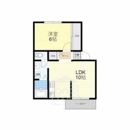 南春日丘ハイツの間取り
