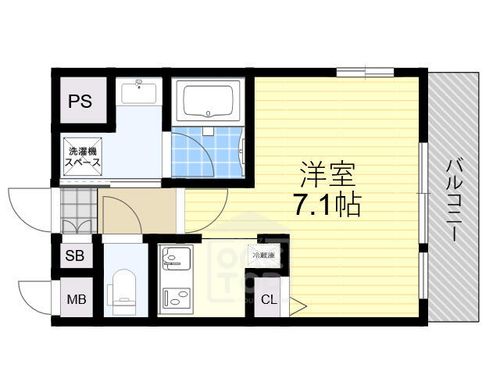 アーバンウェル茨木の間取り