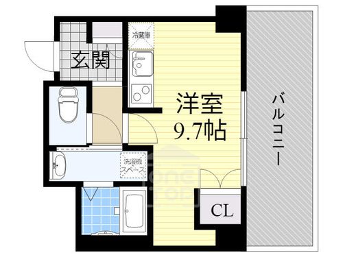 パークナードフィット吹田健都の間取り