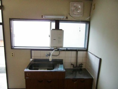 黄金ハウスのキッチン