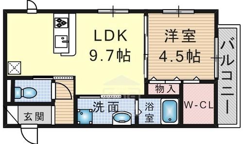 シャルム総持寺の間取り
