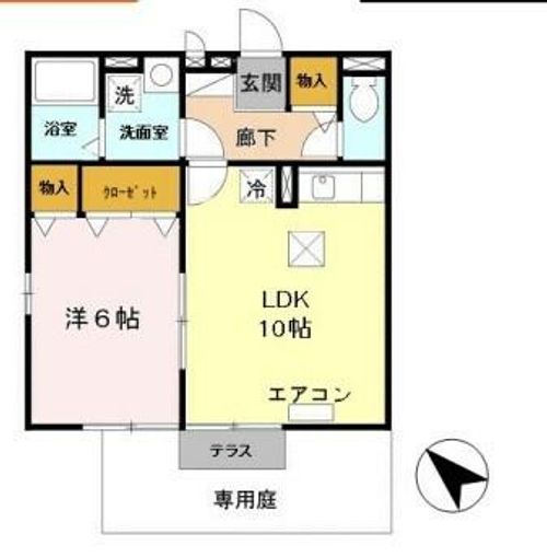 モナリエの間取り