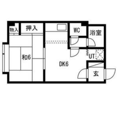 北海道札幌市手稲区曙五条2丁目(マンション)の賃貸物件の間取り