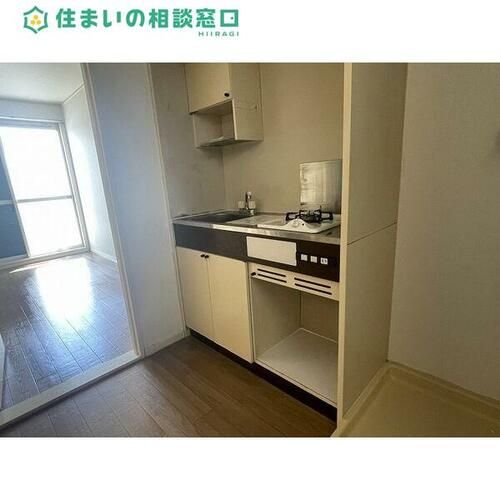 愛知県額田郡幸田町大字高力字神山(アパート)の賃貸物件のキッチン