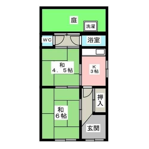 愛知県海部郡大治町大字東條字中切(一戸建)の賃貸物件の間取り