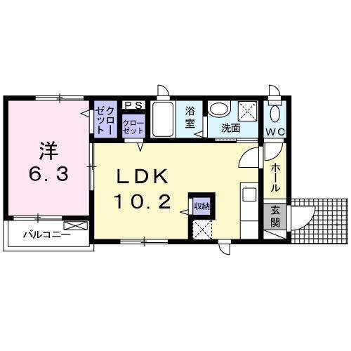 フィオーレの間取り