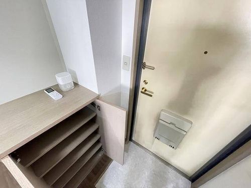 ラフィーネ日比野の玄関