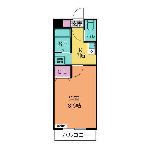 A・City大東町の間取り
