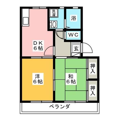 アーバン エスポアの間取り