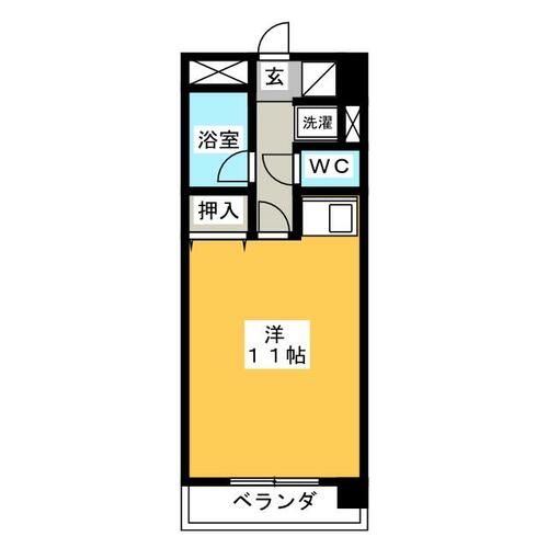 エスポアール若宮の間取り