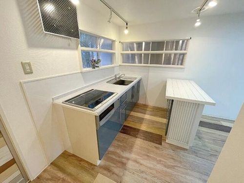 大阪府大阪市都島区都島本通2丁目(アパート)の賃貸物件のキッチン