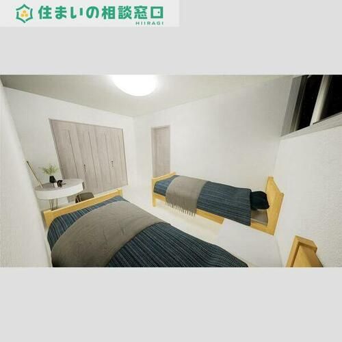 愛知県岡崎市矢作町字末広(アパート)の賃貸物件の内装