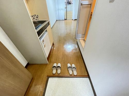 メモアール悠悠の玄関