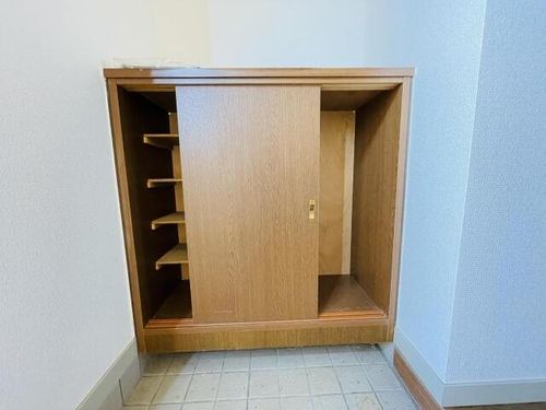 デュエム福島の玄関