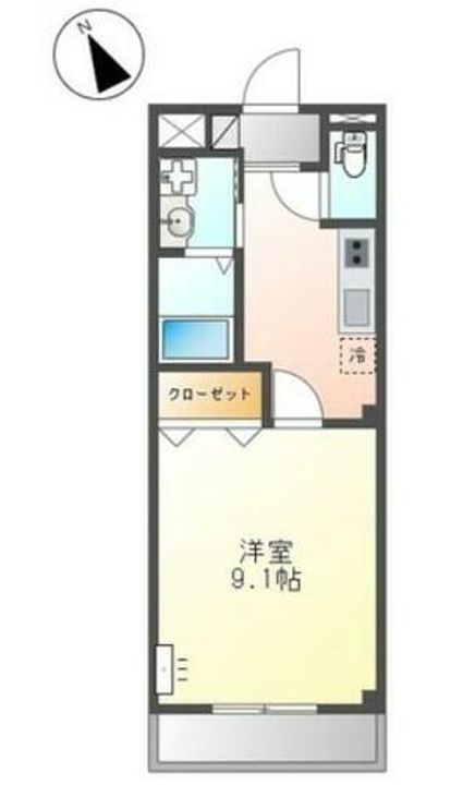 カーサ ミスミ201の間取り