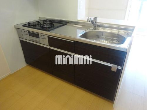 ルミエールこがねⅡ B棟のキッチン