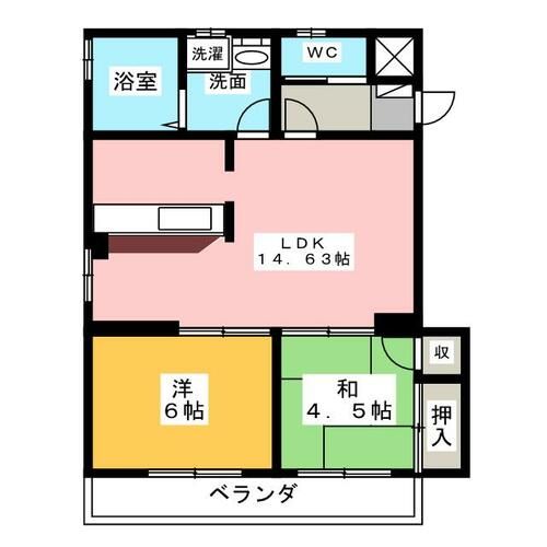 マ・メゾンの間取り