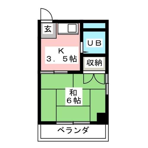 シャンポール藤美の間取り