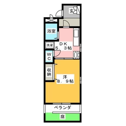 さくら荘の間取り