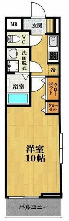 メゾン-18の間取り