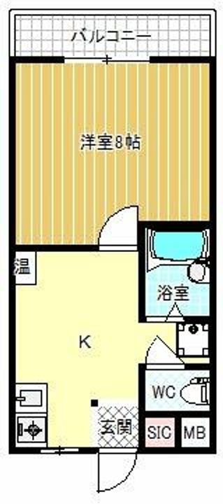 ロイヤルコート天美南の間取り