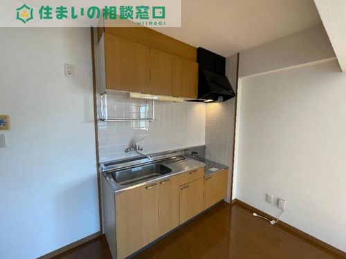 愛知県碧南市石橋町3丁目(マンション)の賃貸物件のキッチン