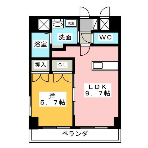 ロイヤルタワーⅡの間取り