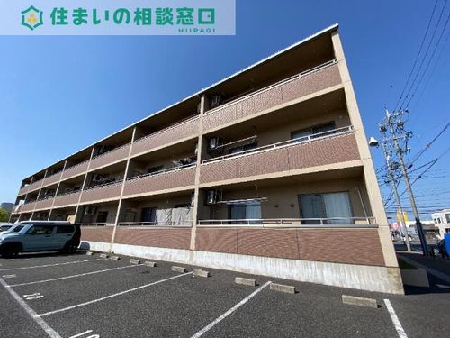愛知県西尾市丁田町五助(アパート)の賃貸物件の外観