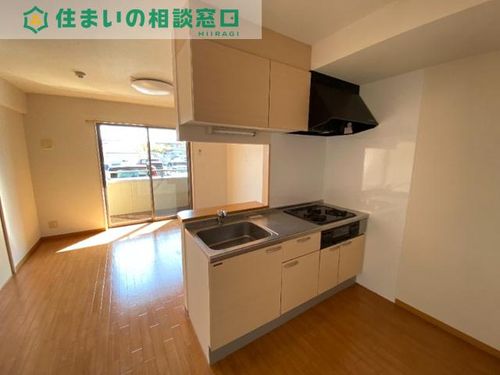愛知県西尾市丁田町五助(アパート)の賃貸物件のキッチン