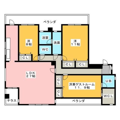 コンソロールⅠの間取り