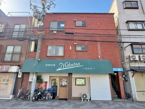 地下鉄谷町線喜連瓜破駅3階建築43年の外観