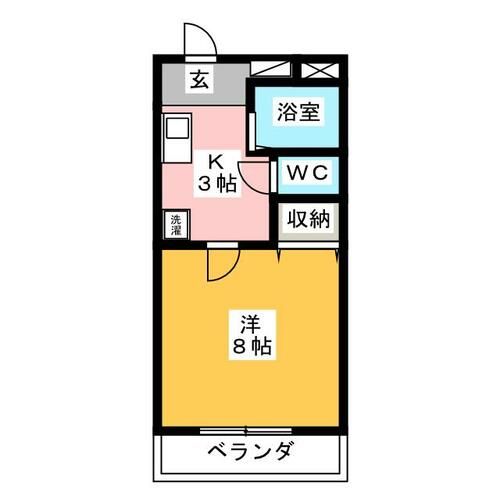 ラポール絲田の間取り