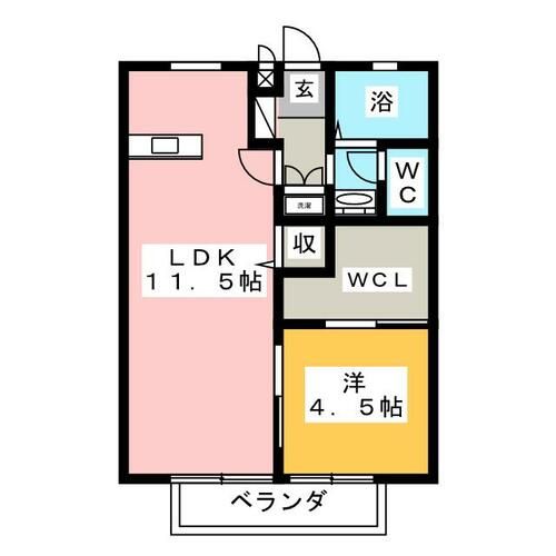 SUNNY HOMESの間取り