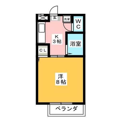 ベルウッドハイムⅡの間取り