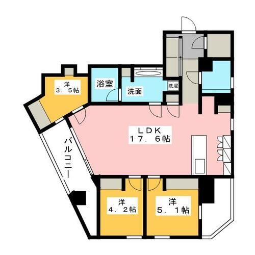 MOTHER1703の間取り