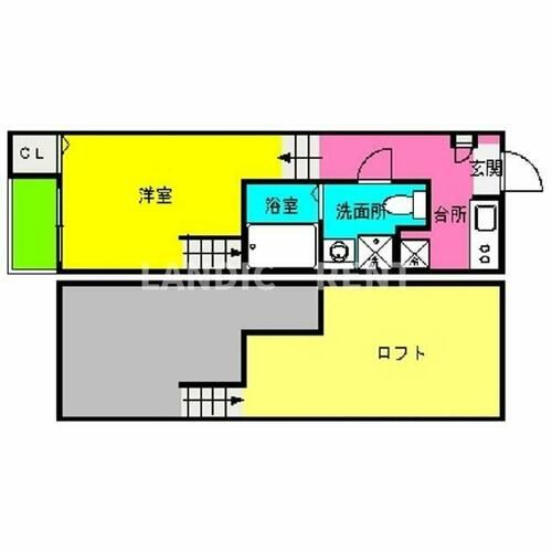 セレーナ清水の間取り