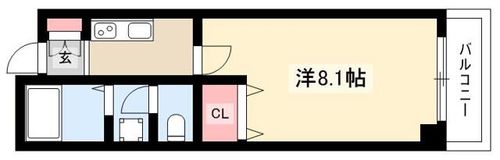 メゾンドビジェの間取り