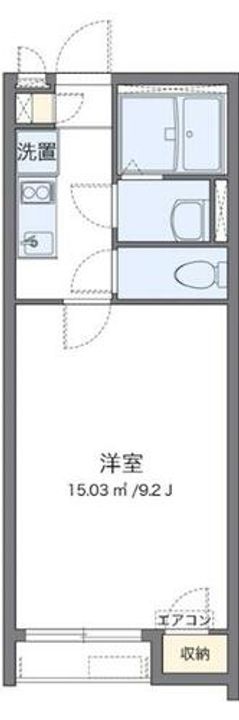 クレイノIRIEⅡの間取り