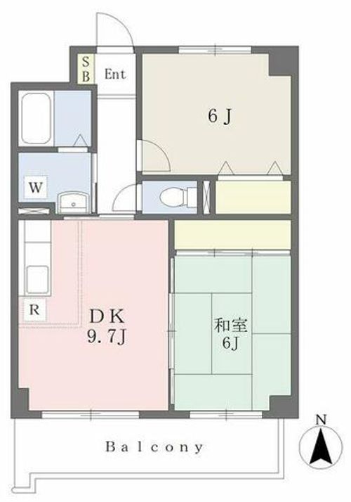 サザンヒルズの間取り