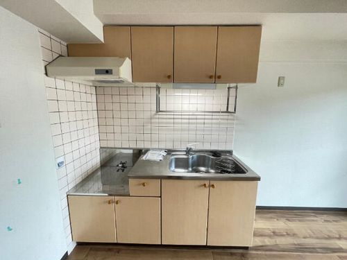 サニーヒルズ釜ヶ洞B棟のキッチン