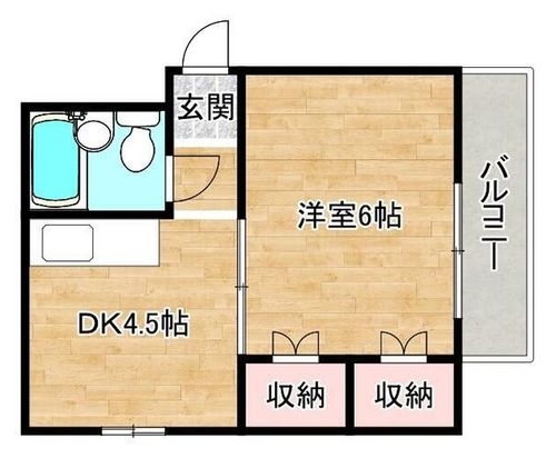 大阪府大阪市都島区都島本通5丁目(マンション)の賃貸物件の間取り