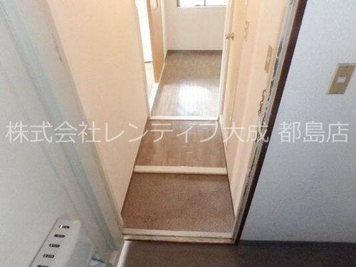 大阪府大阪市都島区都島本通5丁目(マンション)の賃貸物件の玄関