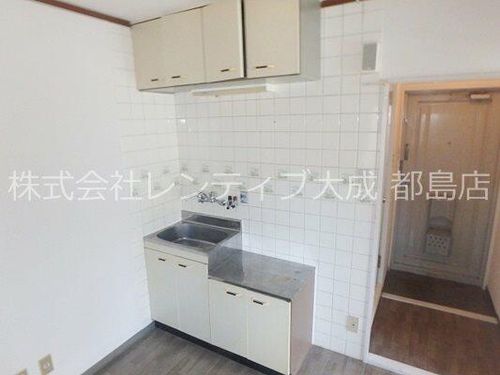 大阪府大阪市都島区都島本通5丁目(マンション)の賃貸物件のキッチン