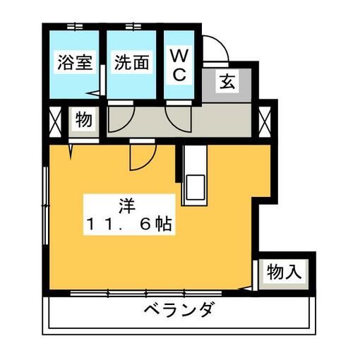 シャトレ純Ⅱの間取り