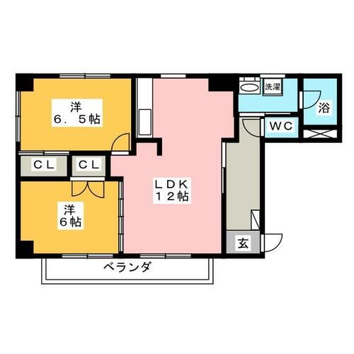 三鈴シティの間取り